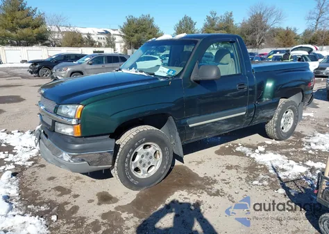 2003 Chevrolet Silverado 1500 Ls z USA, uszkodzony, nr VIN 1GCEK14V93Z169008